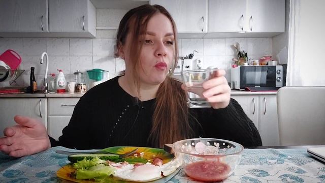 Мукбанг завтрак с вами| Ну я даже незнаю, что и говорить тогда #мукбанг #кушаемвместе смотреть онлайн