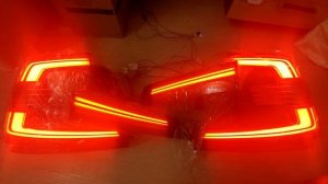 рестайлинг фонари volvo s90