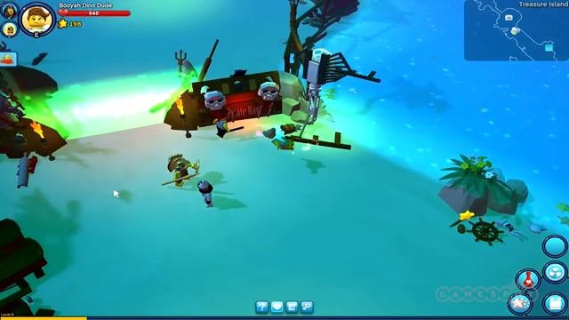 Beach Battle - LEGO Minifigures Online - Gameplay смотреть онлайн