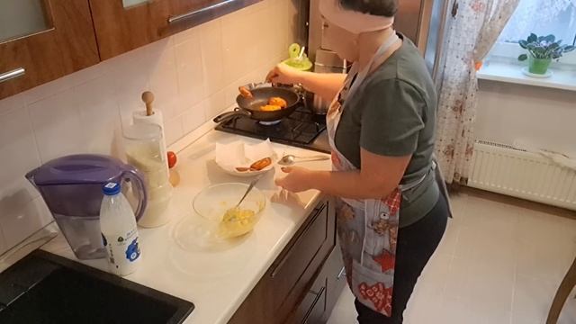 ОЛАДЬИ из тыквы,вкус ? Манго...и КАША...ммм ??? смотреть онлайн