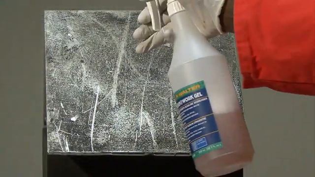 Очистка нержавеющей стали. Walter_s Clean@Work Gel. смотреть онлайн