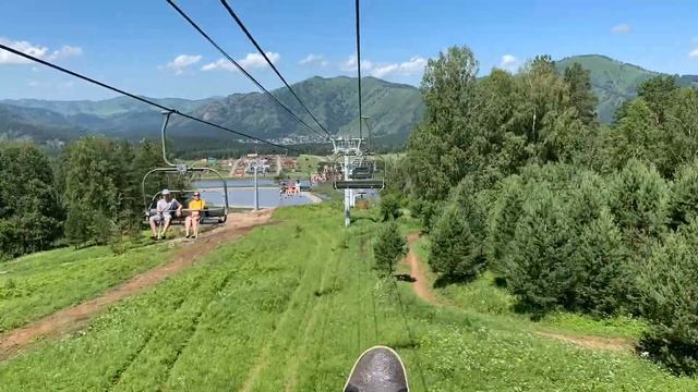 Алтай 3. Манжерок. Канатная дорога. Пещеры.