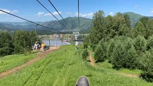 Алтай 3. Манжерок. Канатная дорога. Пещеры.