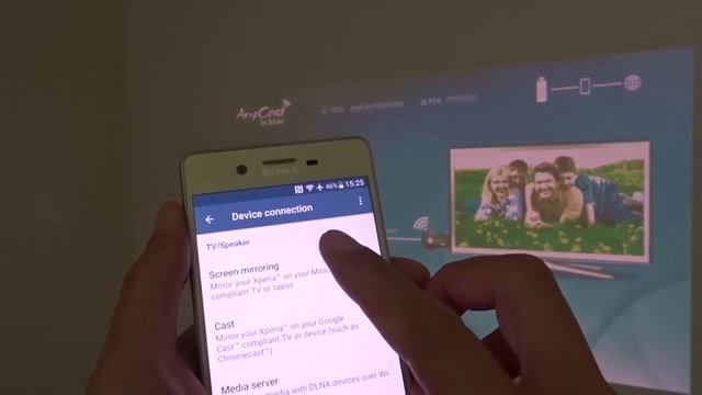 Miracast Phone to VGA Projector смотреть онлайн