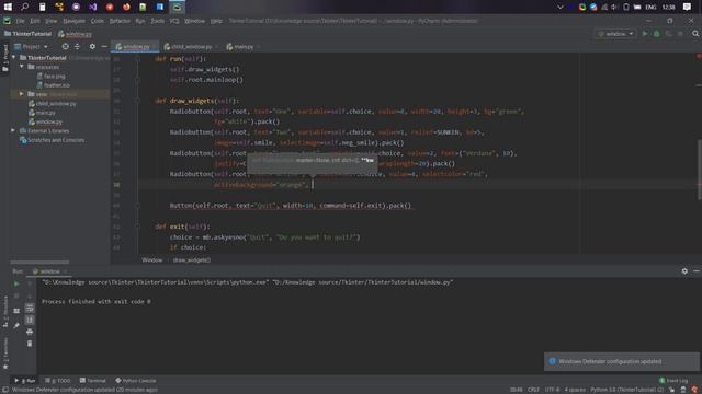 Python GUI tkinter #11 - Radiobutton. Переключатели