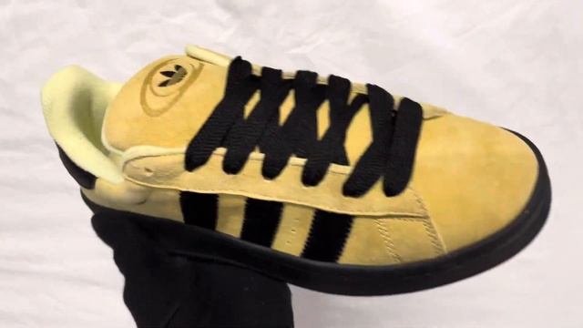 Обзор | Кроссовки Adidas Campus 00s Almost Yellow Black смотреть онлайн