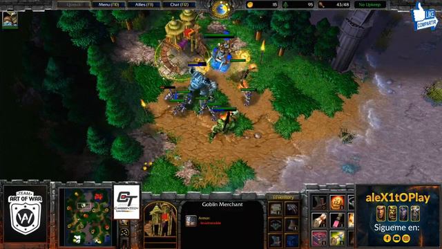 Warcraft III: HU VS UD - 1.30 live Patch - New Meta y Estrategia | aleX1tOPlay смотреть онлайн