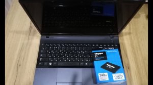 Ноутбук Samsung NP300E5A, замена диска на SSD Maxtor