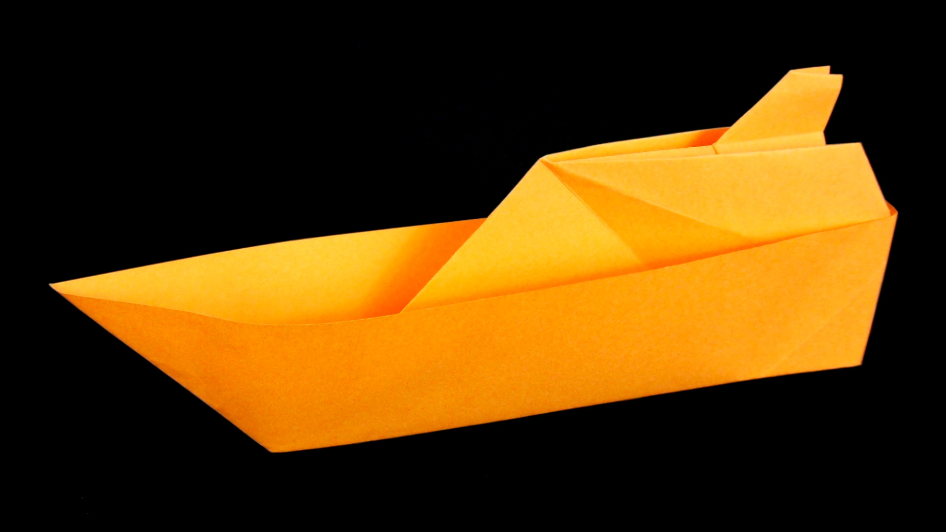 Как сделать Яхту из бумаги | Оригами Кораблик своими руками для детей