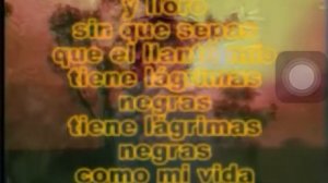 Karaoke Lágrimas Negras A la forma del trío matamoros