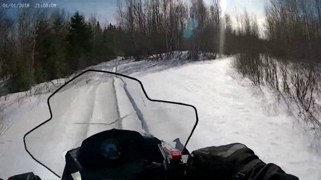 Trail ride 550 Polaris Voyager смотреть онлайн