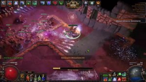 Path of exile  necromancer summoner Skeleton mage 3.15 farm map