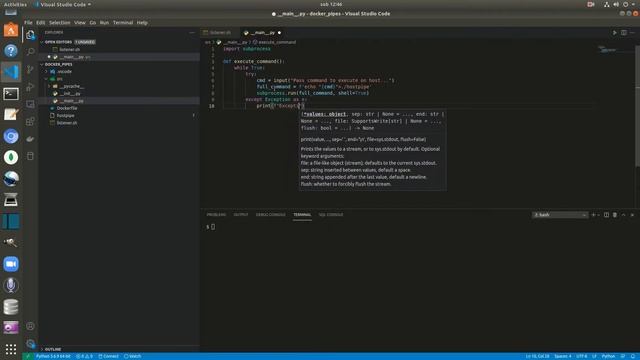 [docker/python] Jak wywołać skypty/programy na hoście z kontenera dockerowego? смотреть онлайн