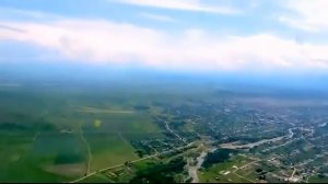 Зеленчукская с высоты птичьего полета
