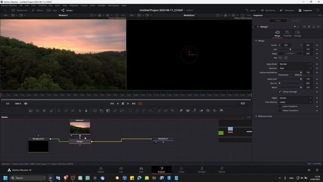 Davinci Resolve Tutorial Fusion Background Node