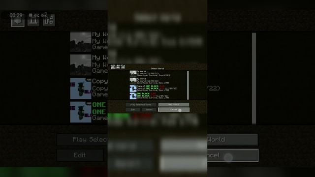 Same Java UI in PE||?Java look in Minecraft PE|??||@AamirEditz589 #short #viral смотреть онлайн
