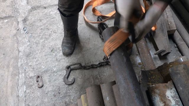 Как работать с чалками и пауком на тракторе экскаваторе погрузчике JCB 3CX смотреть онлайн