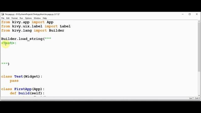 Build your first mobile app using python