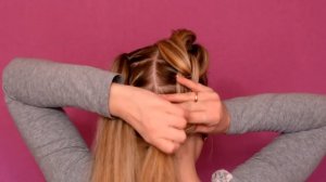 Французские косы без плетения/French braids/САМЫЙ ЛЕГКИЙ СПОСОБ ПЛЕТЕНИЯ 2 КОСИЧЕК