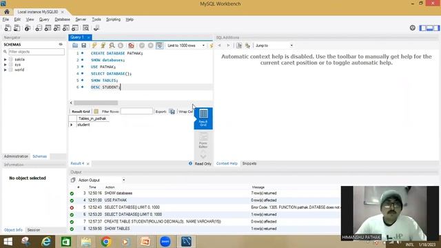 DDL commands in MySQL | DBMS | MySQL | CBSE | Class 11 | Information Practices