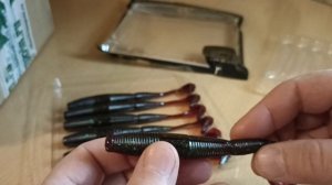 Распаковка посылки с мягкой приманкой 13 Fishing Ninja Worm по заказу Fmagazin