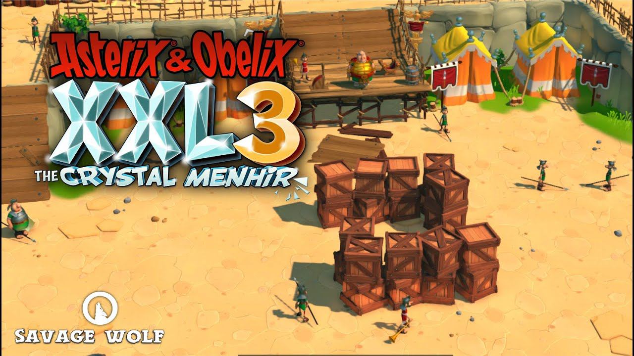 Asterix & Obelix XXL 3: The Crystal Menhir  #4 | ИДЁМ ЗА ЛИЦЕНЗИЕЙ В АКВАРИУМ