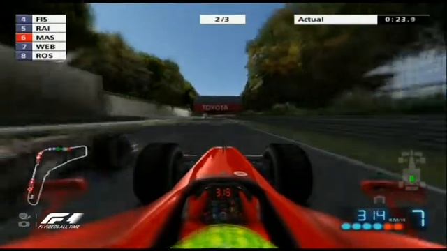 F1 2006 [PS2] (Monza) Ferrari, Felipe Massa