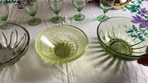 Обзор винтажного цветного стекла и хрусталя! Показываю, что удалось мне найти! Из СССР! #посудассср