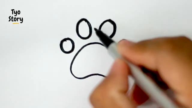 #239 How to Draw a Cat's Paw - Easy Drawing Tutorial смотреть онлайн