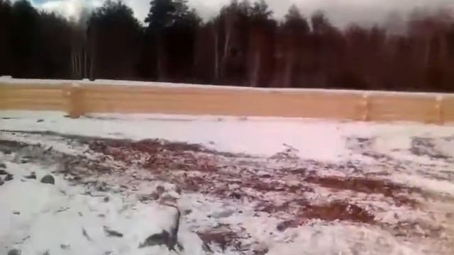 Ручная рубка сруба из сосны ч.3 смотреть онлайн