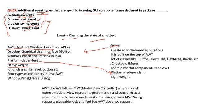 PG TRB Computer Instructor - Polytechnic - Computer - WEB TECHNOLOGY - Events,JAVA AWT,JAVA SWING смотреть онлайн