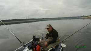 Рыбалка троллингом на Северной Двине.