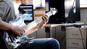 Ibanez RGIB6 Baritone Drop F Demo.