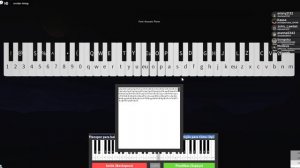 Sasageyo Roblox Piano (Easy)