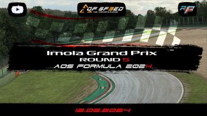 AOS Formula 2024 / Rfactor 2 / Imola Grand Prix