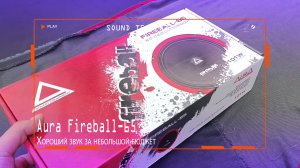 Хороший звук за небольшой бюджет. Aura Fireball-65