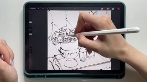 Раскраски для Procreate: инструкция по применению.