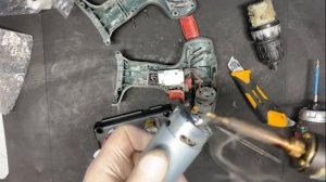 Замена Мотора на шуруповерте Metabo BS 12 NiCd