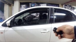 Доводчики стекол с родного ключа Volkswagen Polo.