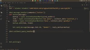 СОЗДАЕМ КНОПКИ БОТУ | ИЗМЕНЕНИЕ СООБЩЕНИЙ | PyTelegramBotAPI | PYTHON