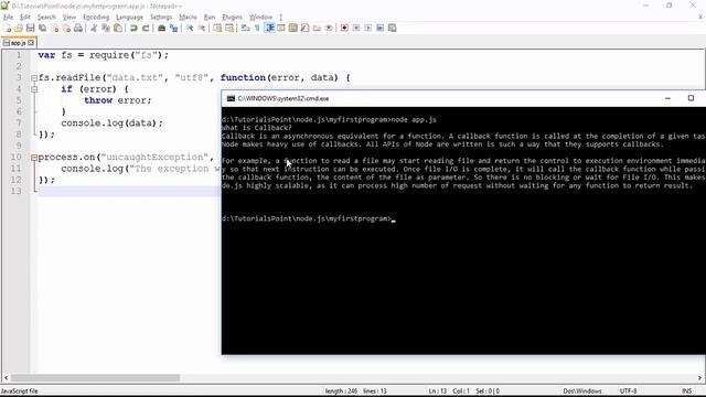 Node.js - Error Handling