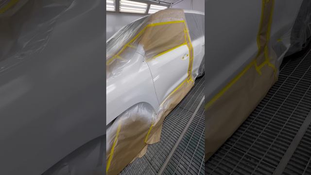 Нюансы при покраски белым перламутром#автопокраска#автомаляр#покраскаавто#покраска#малярка#ремонт#