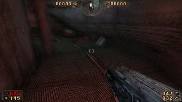 Painkiller:Крещёный кровью, безумие игра без карт.Военная база.
