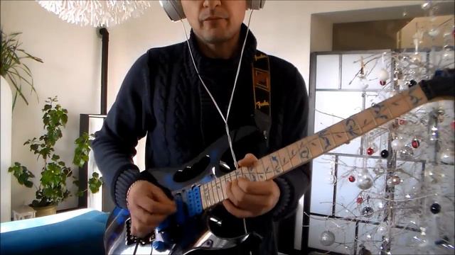 Ibanez Steve Vai jem Floral- rock impro смотреть онлайн