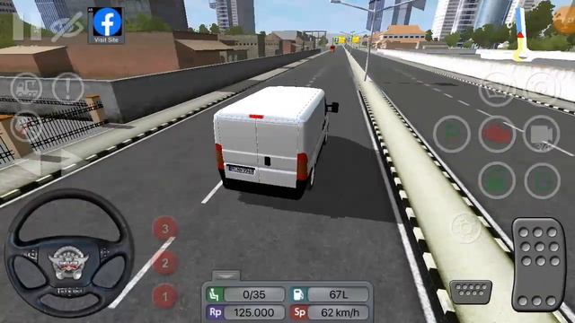 Citroen Jumper Van New mod for bus simulator indonesia // Android Gameplay // Jeet Gaming