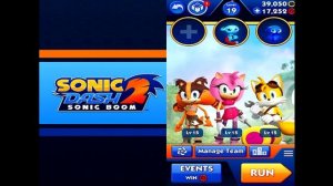 Sonic Dash 2 Sonic Boom SHADOW VS AMY Android iPad iOS Gameplay HD