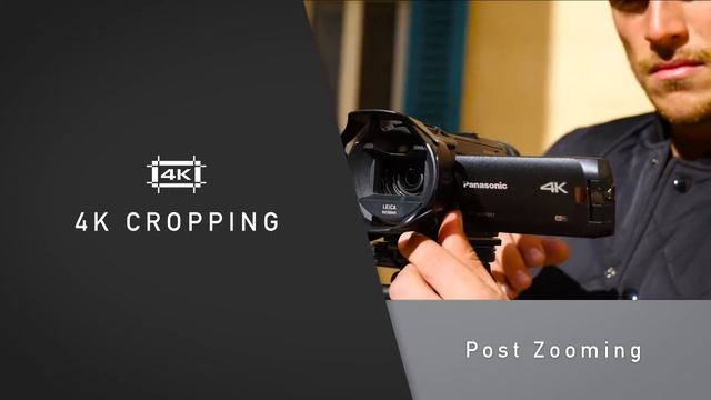 Panasonic - Camcorders - HC-WXF991K, HC-VX981K - 4K Cropping feature. смотреть онлайн