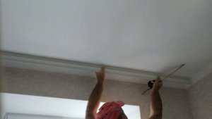 Монтаж карниза для штор