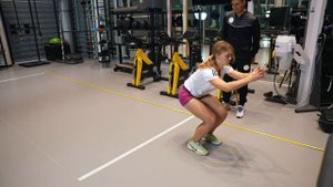 Тройной прыжок с места с двух ног (triple jump test)