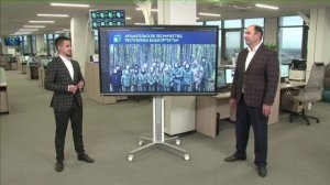 О нашествии шелкопряда на леса Башкортостана в прямом включении из Центра управления республикой